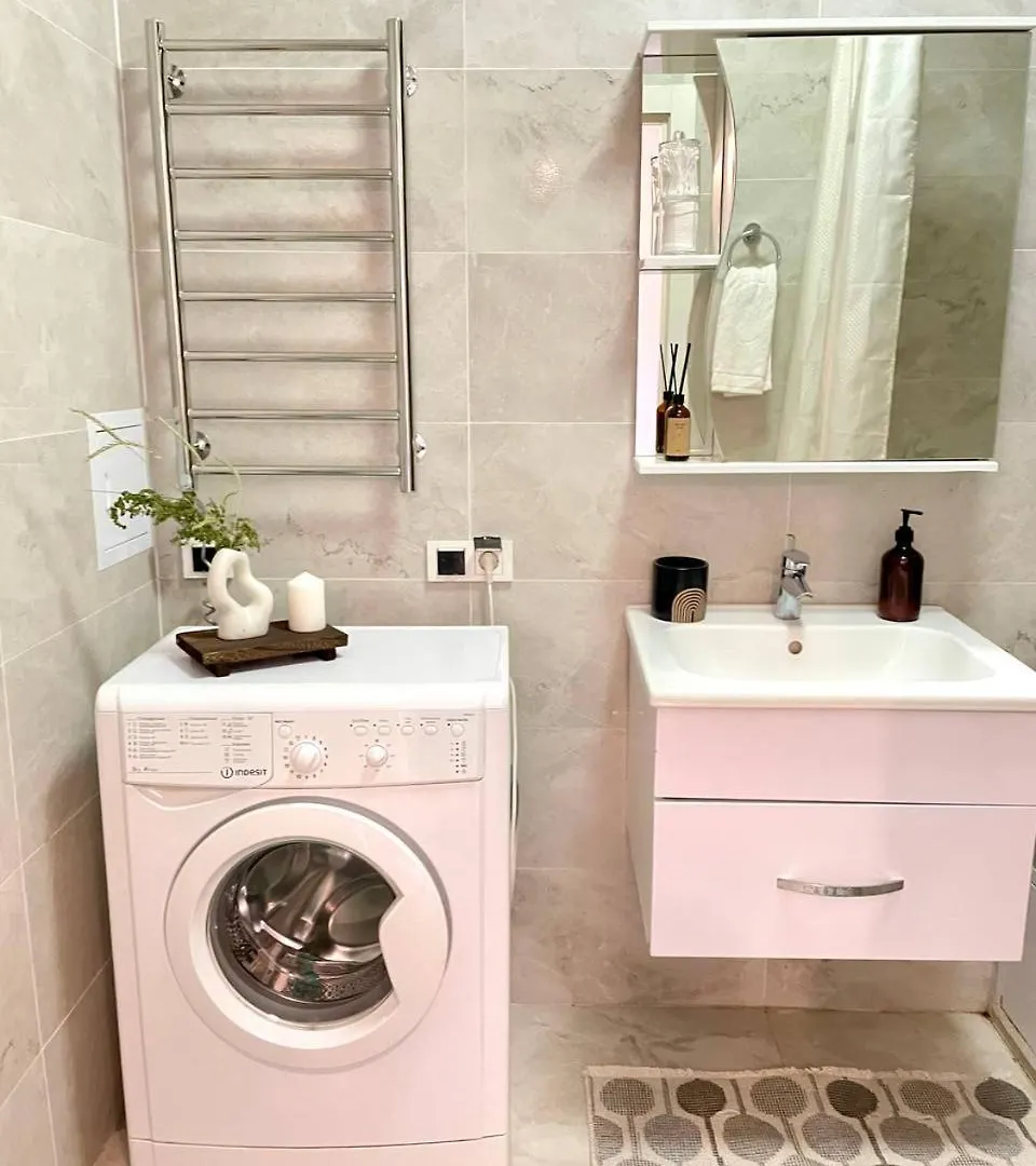 Apartamento C Видом На Горы Жк Braun На Против Трц Mega По Розыбакиева Almatý Kazajstán